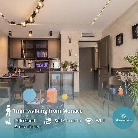 Apartamento Frontiere Monaco - Hypercentre - Bx Beausoleil Exterior foto